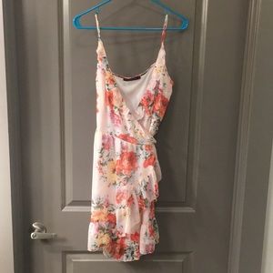 Mini floral dress